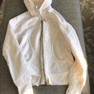 Lululemon white hoodie